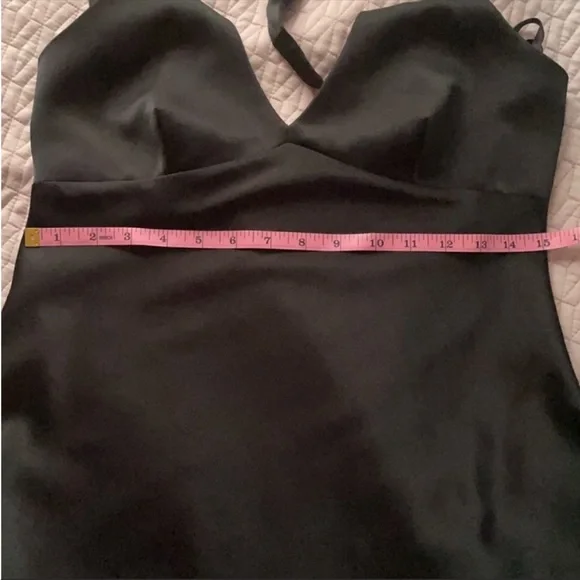 bcbgmaxazria black mini dress over the neck tie - Picture 9 of 11